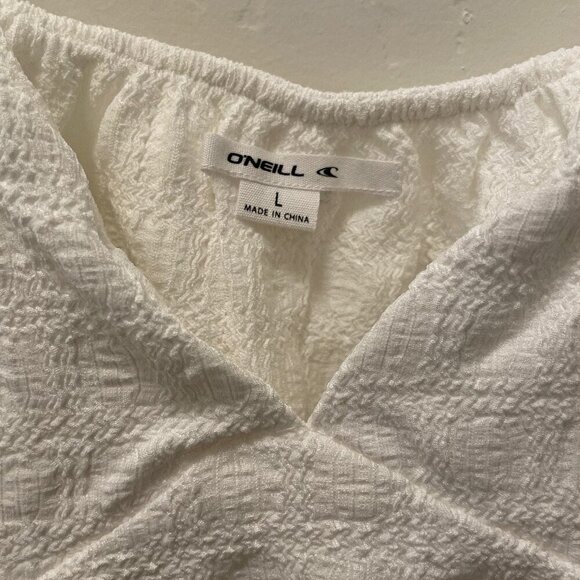 O'NEILL CHLOEY TEXTURED KNIT TIERED TANK TOP NWT - Picture 7 of 8